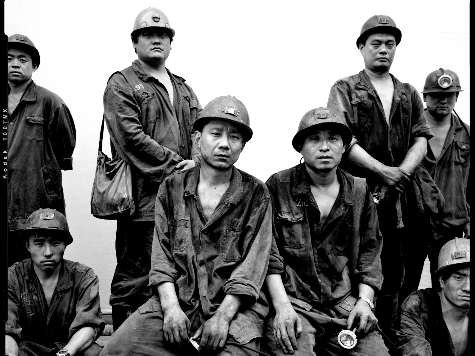 A group of coal miners