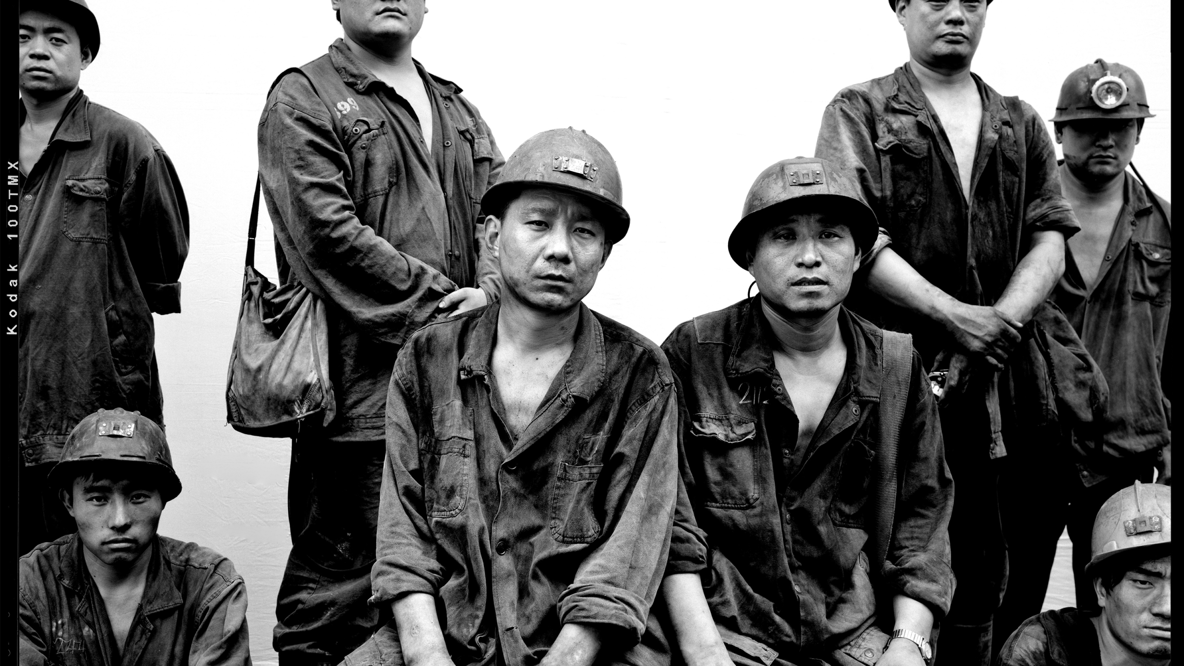 A group of coal miners