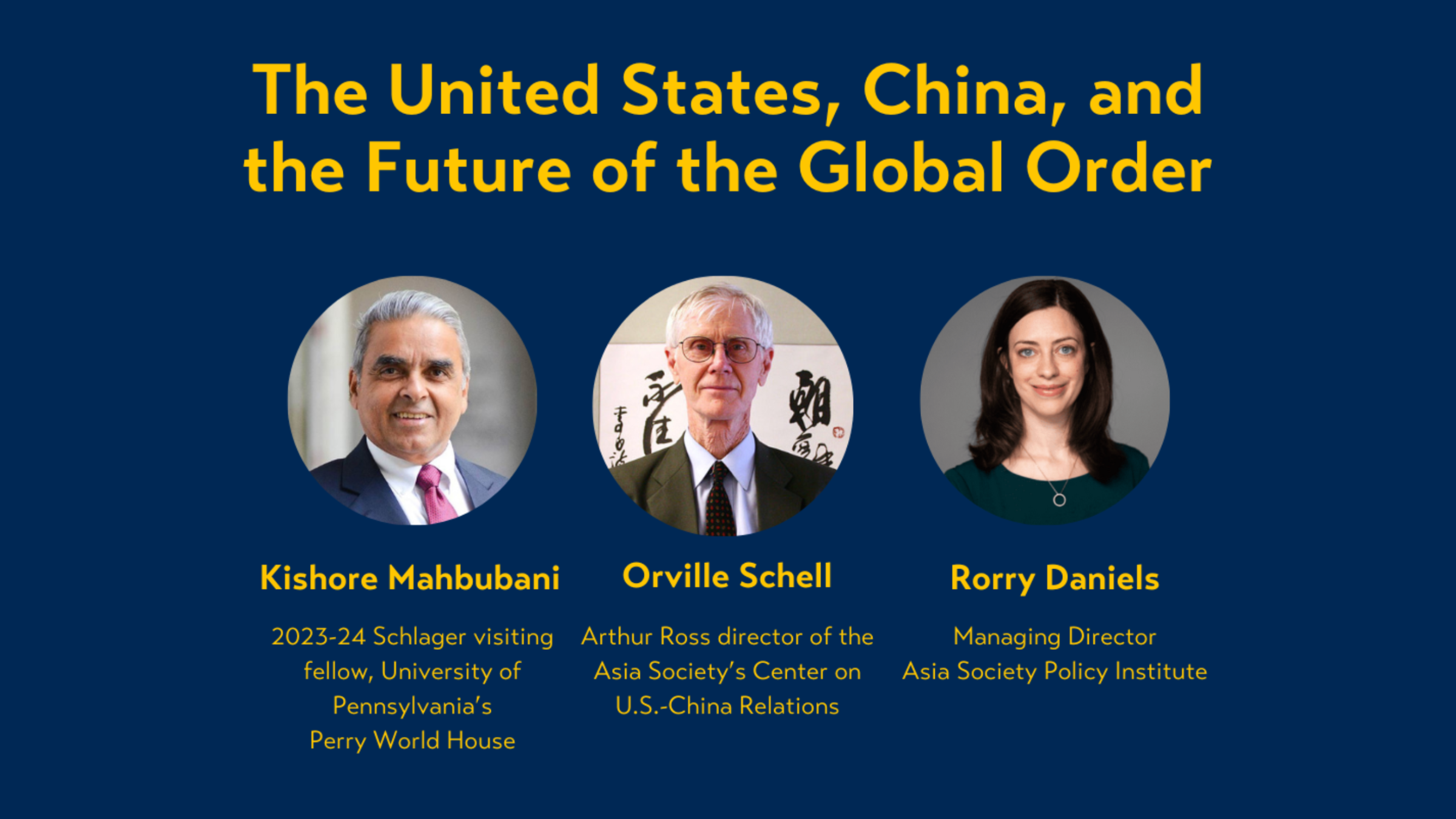  The United States, China, and the Future of the Global Order