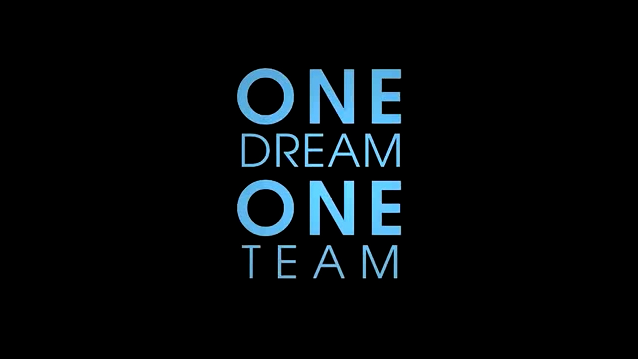 Top more than 106 one team one dream logo best - camera.edu.vn